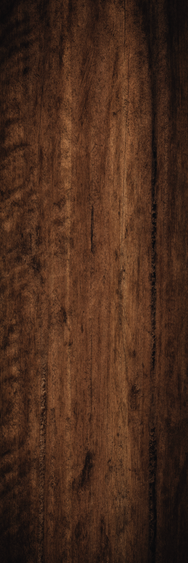 Vinylový koberec do ložnice z tmavého patinovaného dřeva - TenStickers