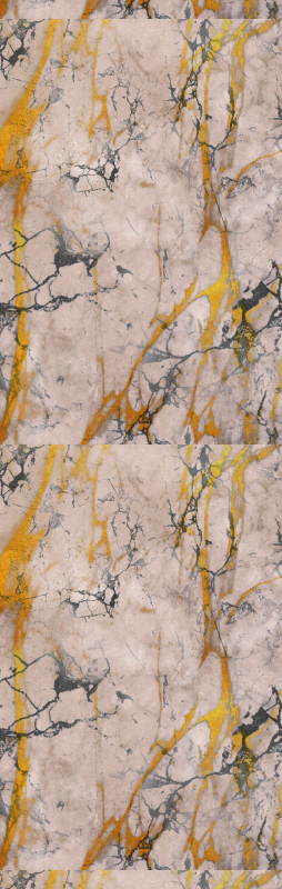 Vinylový koberec do ložnice teplý zlatý mramor - TenStickers