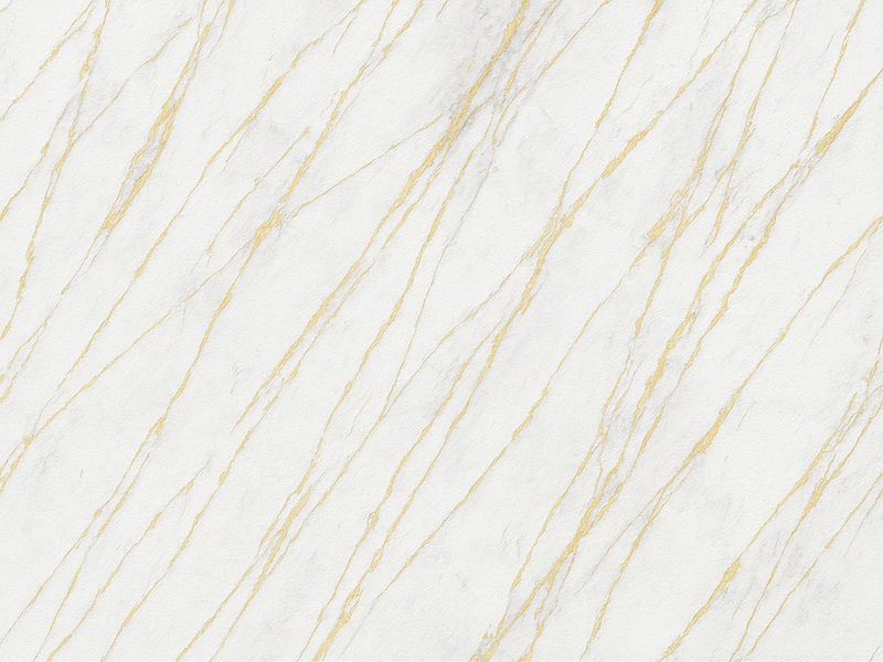 Vinylový koberec do ložnice Šedá mramor s zlatem - TenStickers