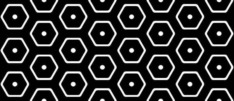 Geometrický vinylový koberec minimalistický vzor - TenStickers