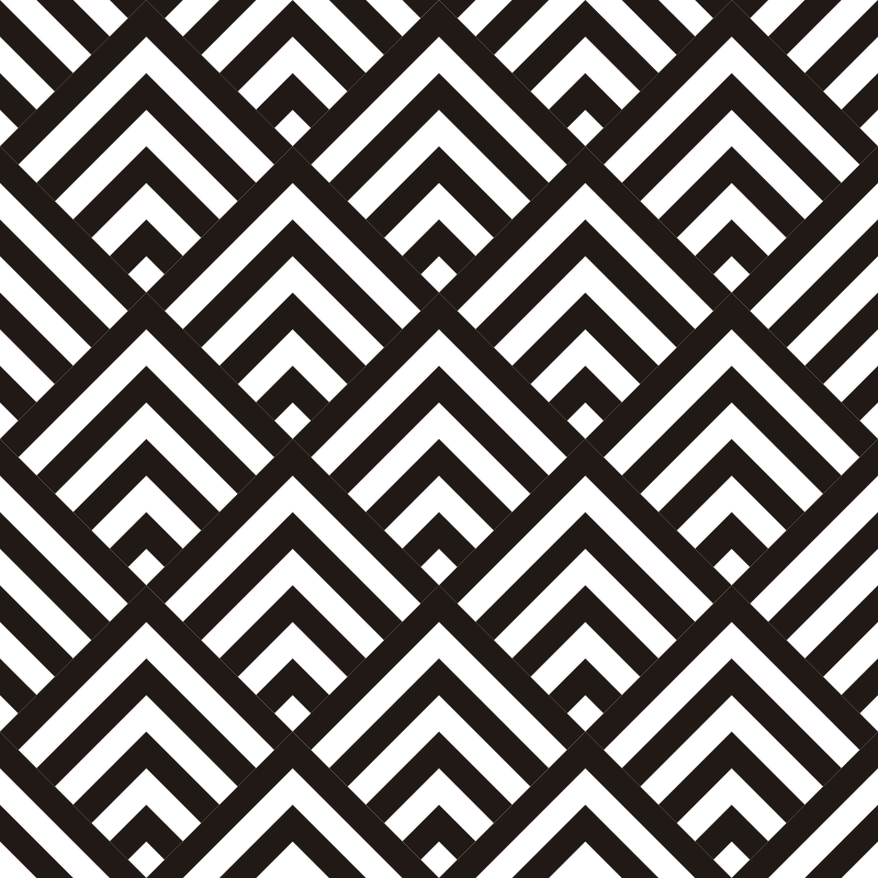 Geometrický vinylový koberec diamanty - TenStickers