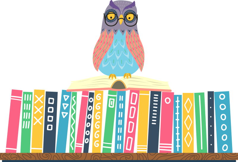 Vinylový koberec do ložnice sovička s brýlemi - TenStickers