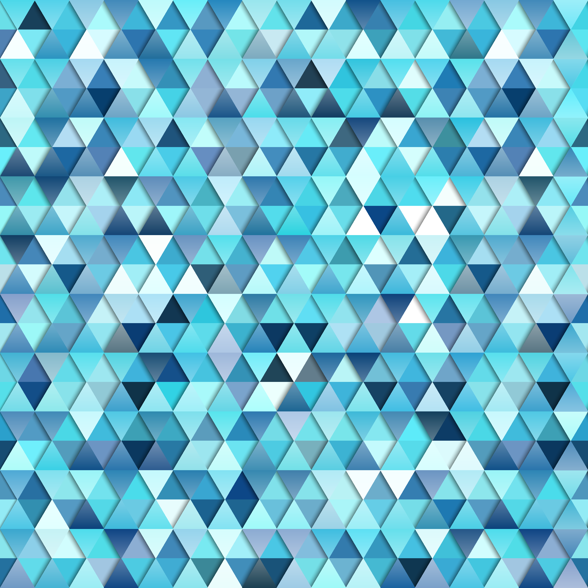 Koupelnový vinylový koberec geometrický modrý abstrakt - TenStickers
