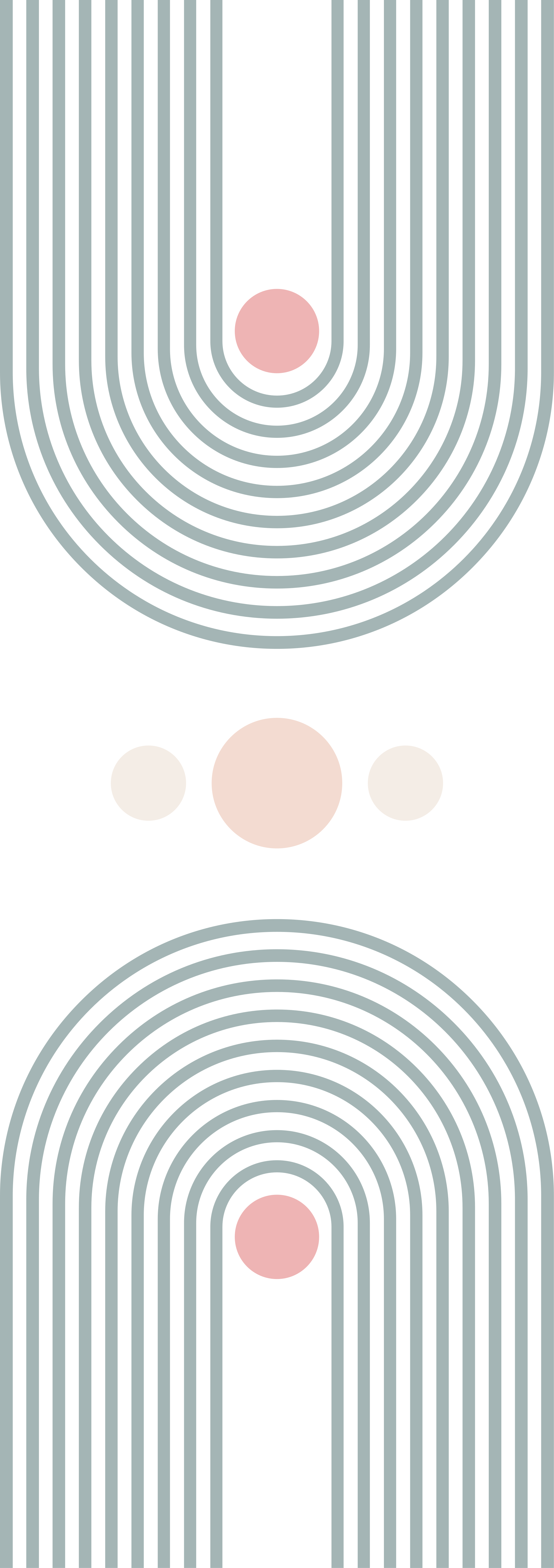 Koupelnový vinylový koberec abstraktní minimalismus - TenStickers