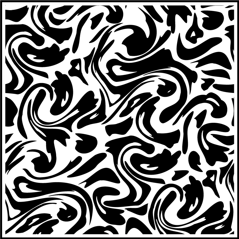 Kuchyňský vinylový koberec moderní fluidní design - TenStickers