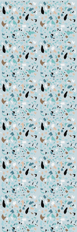 Vinylový koberec do ložnice v terrazzo designu - TenStickers