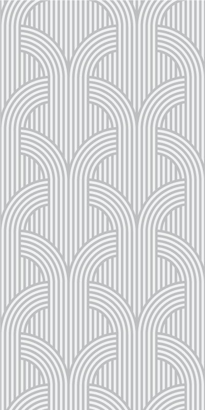 Vinylový koberec do ložnice moderní šedý minimalistický - TenStickers
