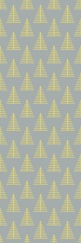 Vinylový koberec do ložnice stromy pantone - TenStickers