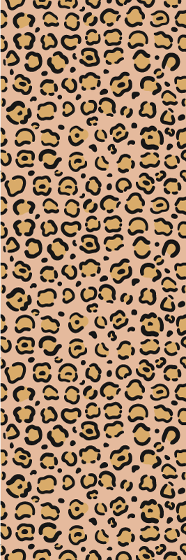 Zvířecí vinylový koberec s pastelovým leopardem - TenStickers