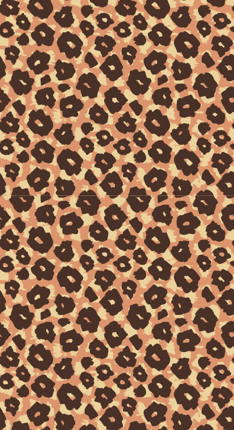 Zvířecí vinylový koberec klasická sametová leopardí imitace - TenStickers