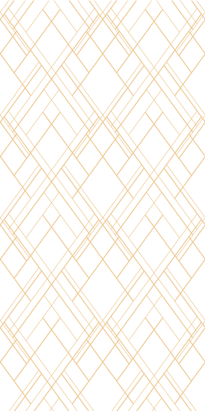 Moderní vinylový koberec zlaté nepravidelné linie - TenStickers