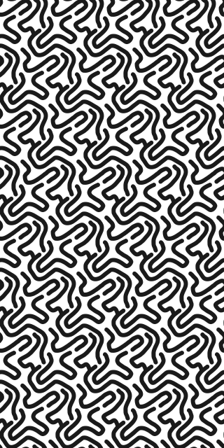 Vinylový koberec s texturou vzor bludiště - TenStickers