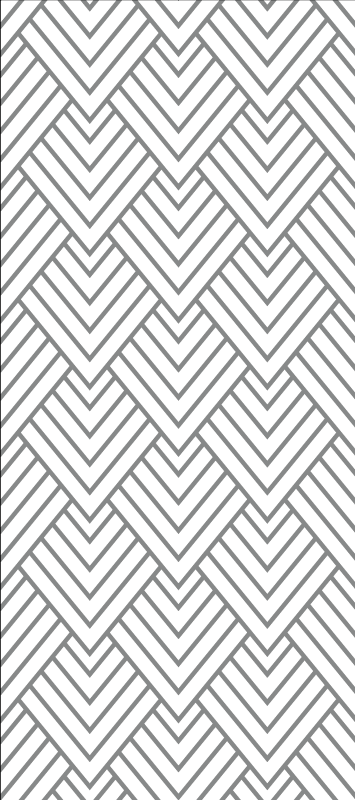 Vinylový koberec s texturou geometrický bílý trojúhelník - TenStickers