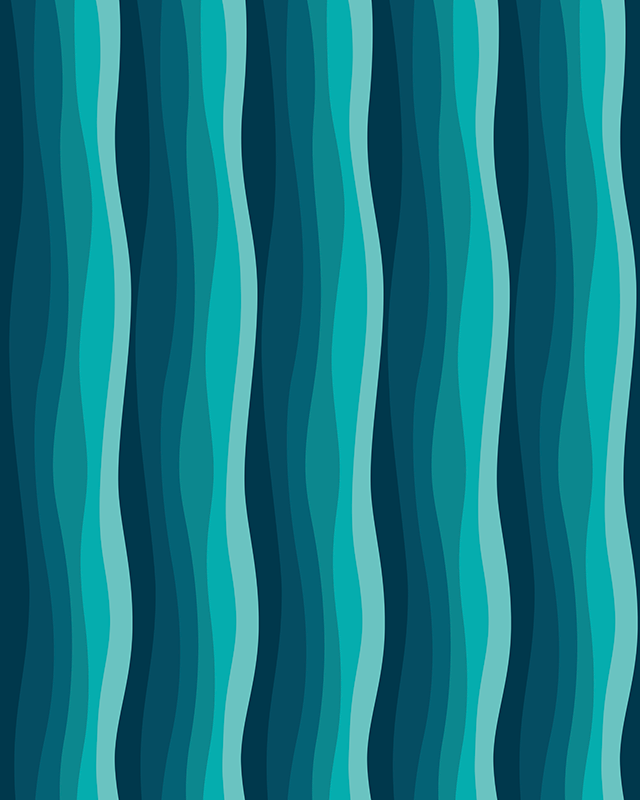 Vinylový koberec s texturou vlnový design - TenStickers