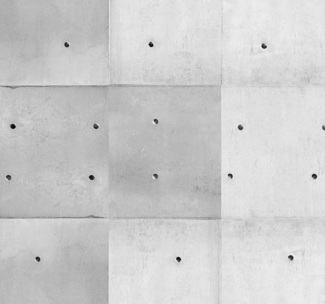 Vinylový koberec s texturou minimalistické betonové panely - TenStickers