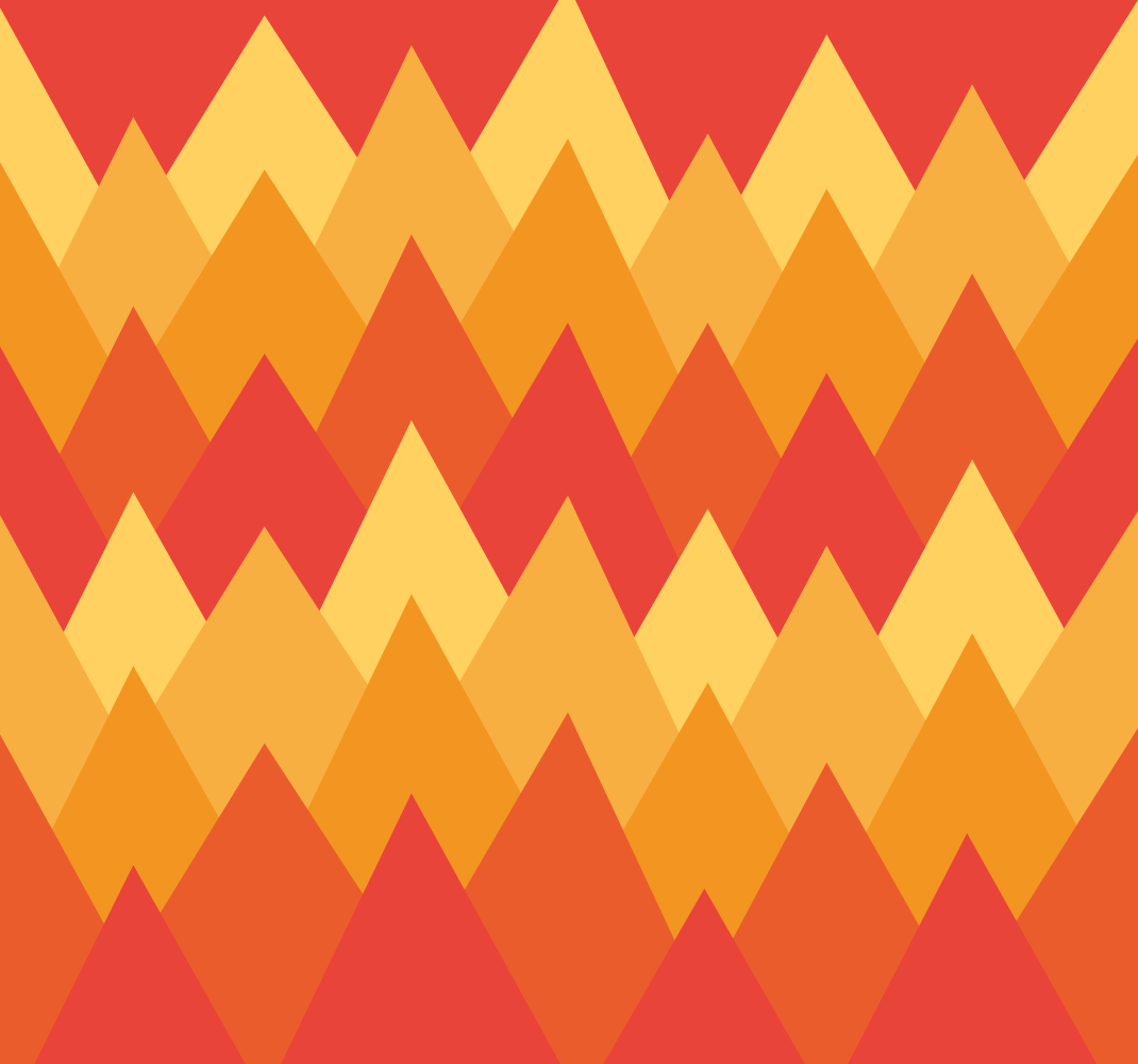 Vintage vinylový koberec geometrické abstraktní hory - TenStickers