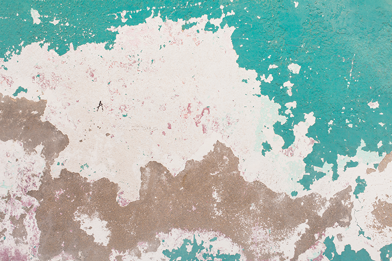 Vinylový koberec s texturou odkryté grunge zdi - TenStickers