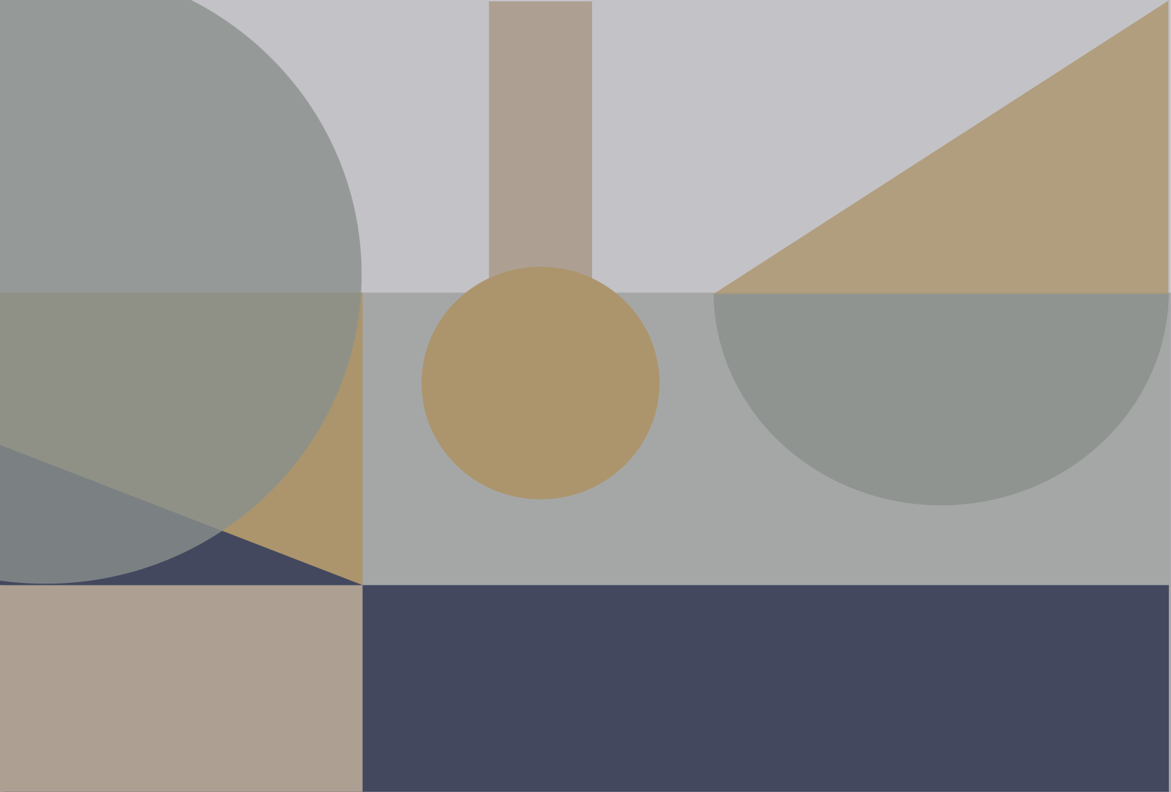 Geometrický vinylový koberec hnědá moderní geometrie - TenStickers