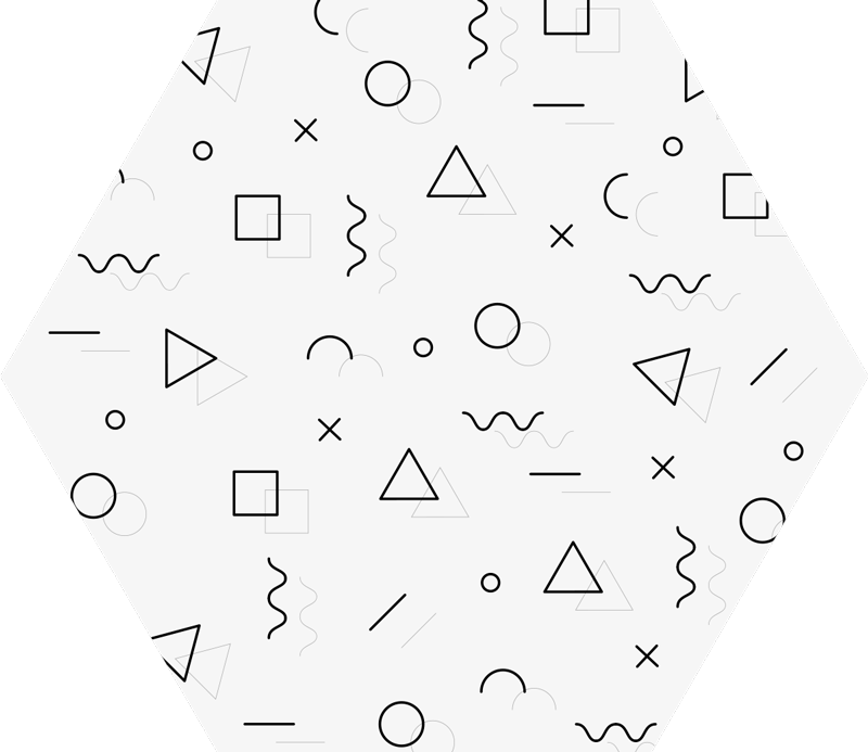 Memphis styl minimalistický vinyl koberec - TenStickers