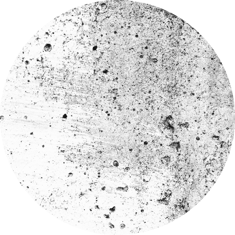 Vinylový koberec s vynikajícím kruhovým cementovým efektem - TenStickers