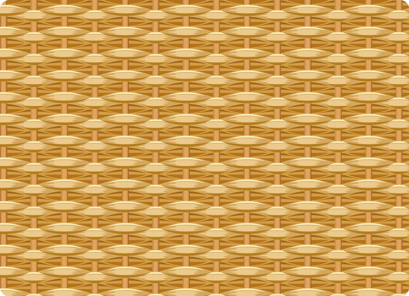 Pletená textura dřevo efekt vinyl koberec - TenStickers