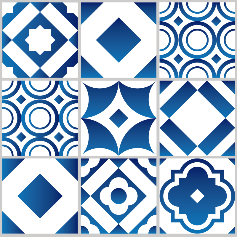 Elegantní dlaždice z vinylové kuchyně - TenStickers