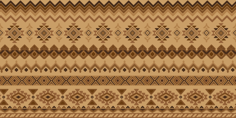 Etnické kilim design vinylové koberce - TenStickers