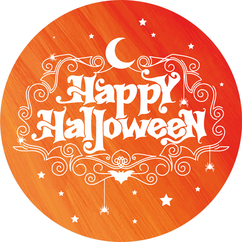 šťastný halloween vstupní hala vinyl koberec - TenStickers