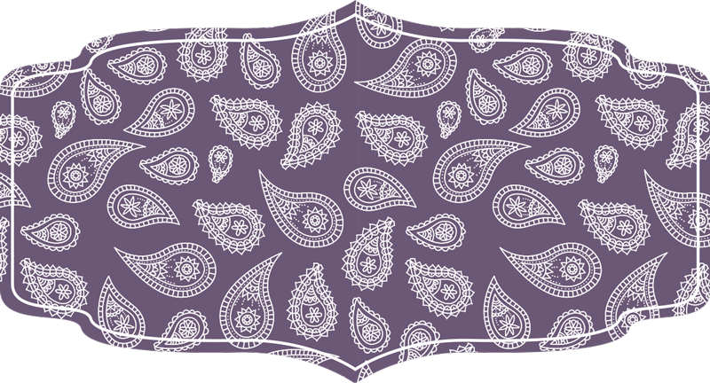 Motiv paisley mandaly Mandala vinylový koberec - TenStickers