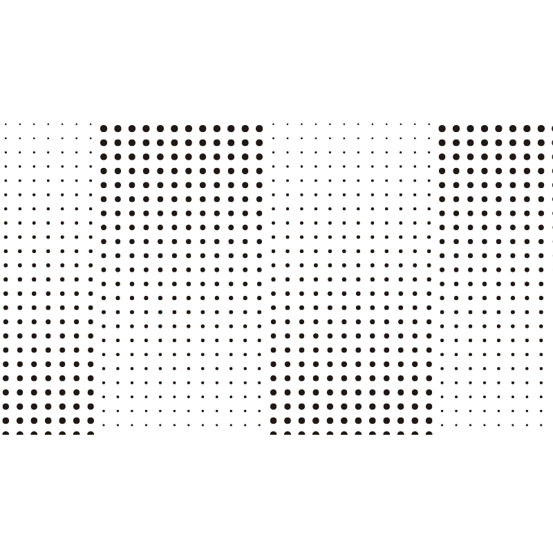 černé tečky s linkami prostírání - TenStickers