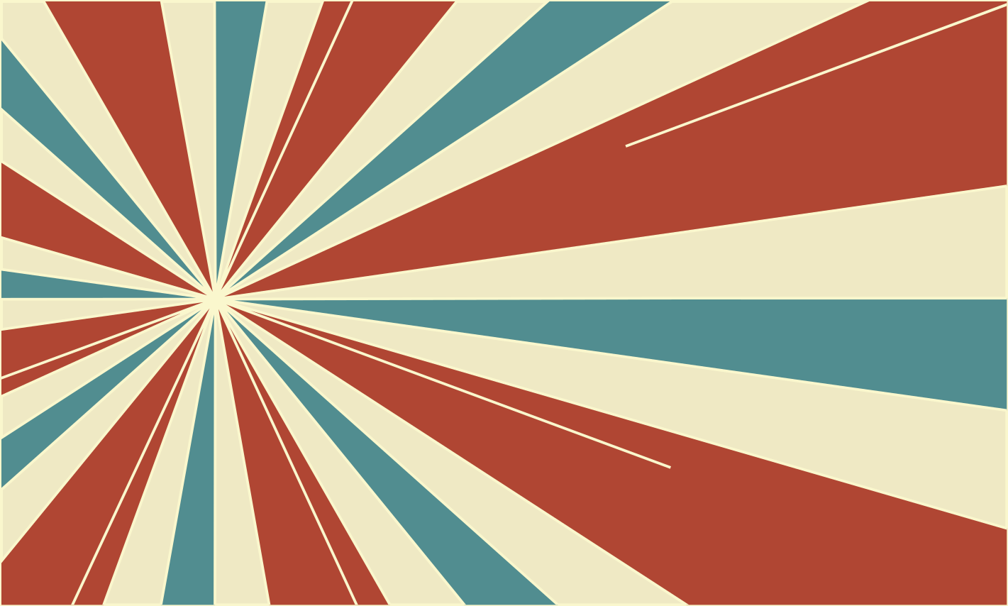 Retro linky exploze vintage koberec - TenStickers