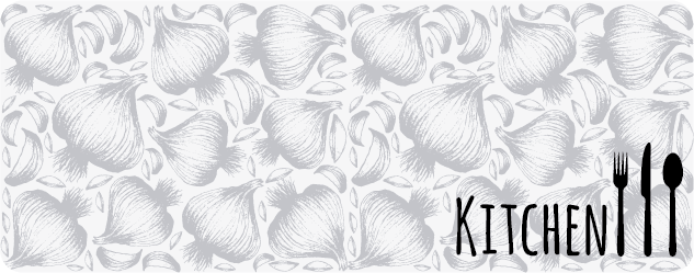 Ilustrace kuchyňské náčiní Kuchyňský vinylový koberec - TenStickers