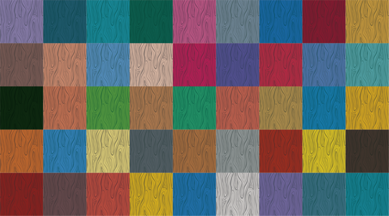 Vinylový koberec barevné bloky koberec do ložnice - TenStickers