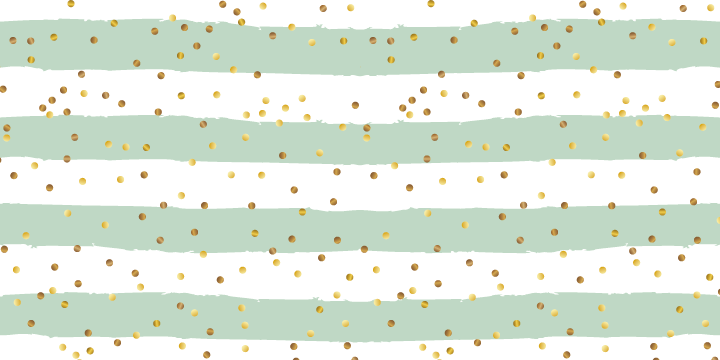 Zlaté konfety na pruzích moderní koberec - TenStickers