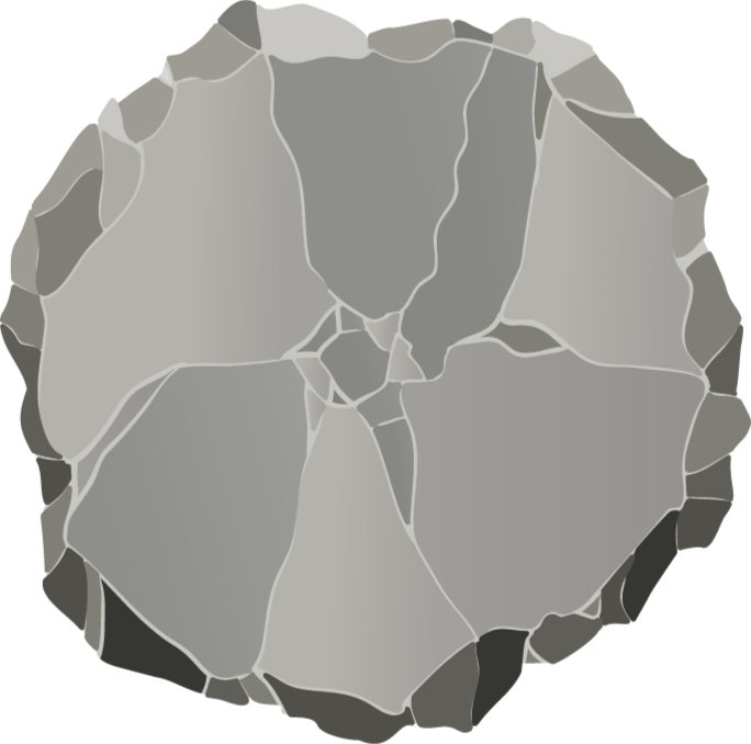 Vinyl koberec textury různé kameny kámen - TenStickers