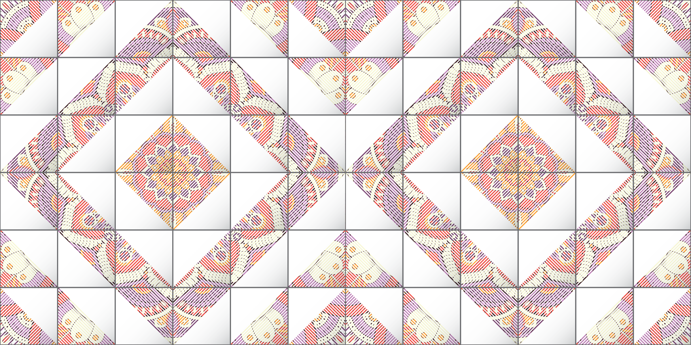 Portugalské dlaždice koberec - TenStickers