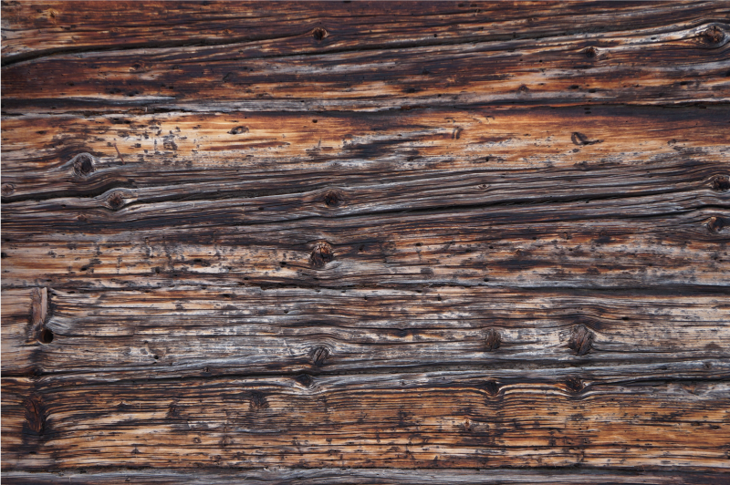 Vinylový koberec s efektem dřeva - TenStickers