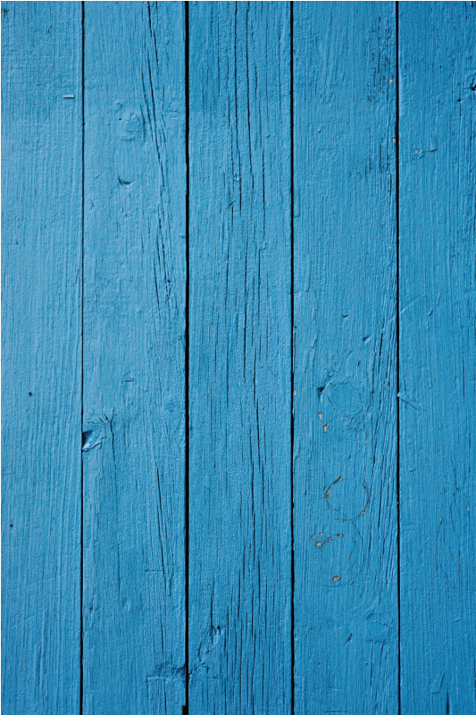 Vinylový koberec s efektem tmavě modrého dřeva - TenStickers