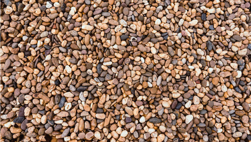 Moře oblázky podlaha kamenná dlažba - TenStickers