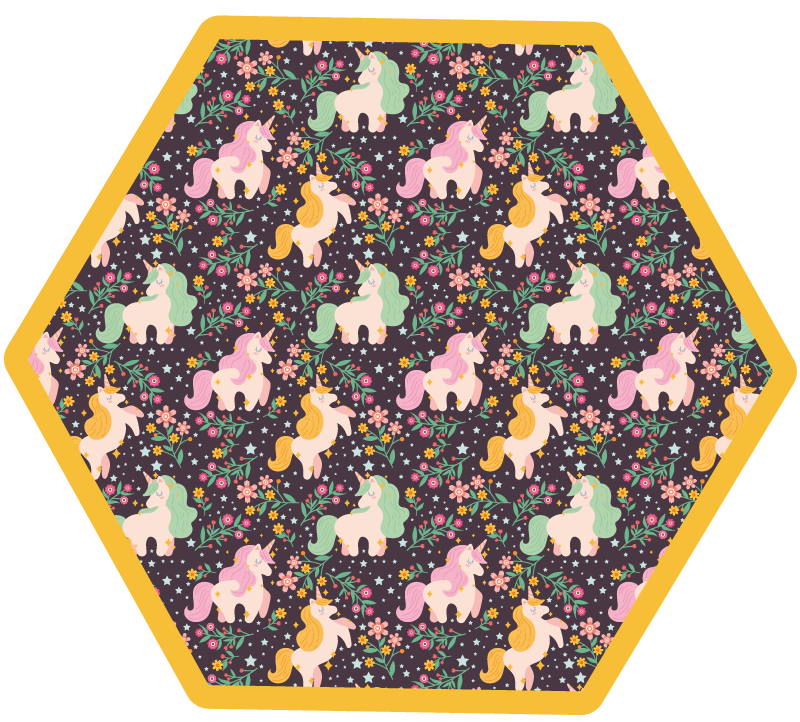 Hřiště mýtických bytostí Ostatní Vinylový koberec - TenStickers