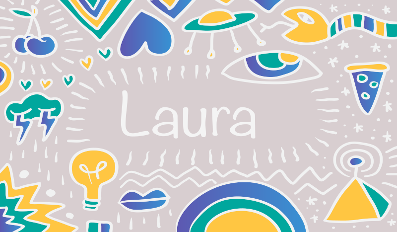 Personalizovaná hravá podložka Vinylový koberec se jmény - TenStickers