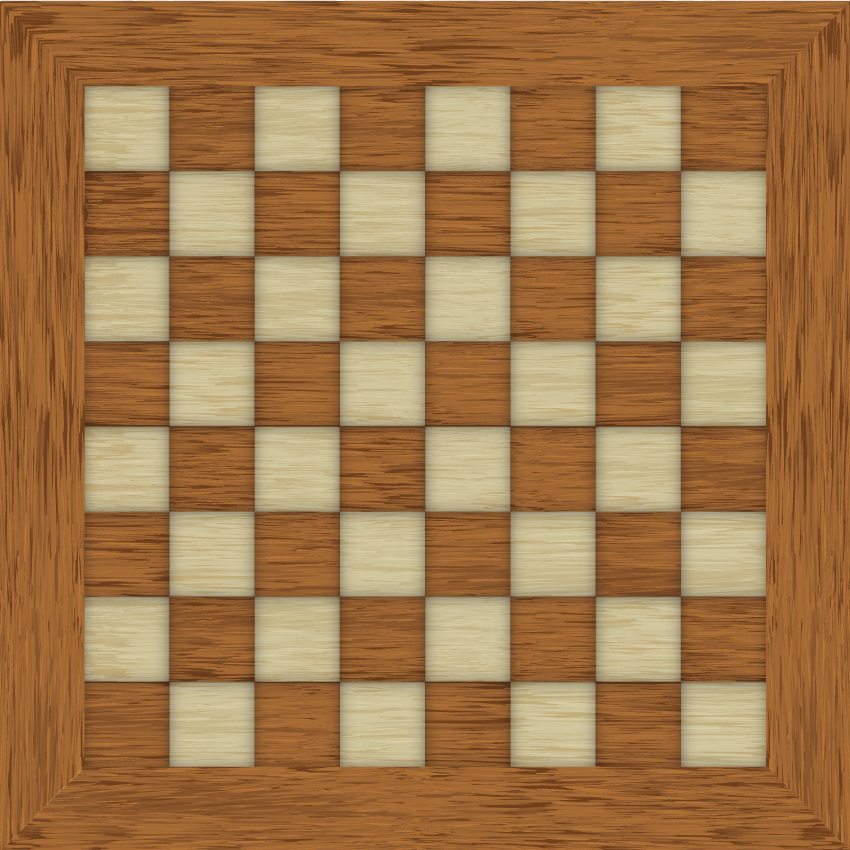 šachovnice Koupelnový vinylový koberec - TenStickers