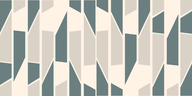 Chodba abstraktní geometrické keramické dlaždice - TenStickers