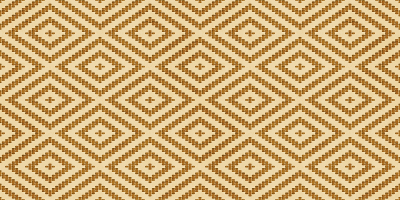 Moderní geometrické diamanty chodbě běžců - TenStickers