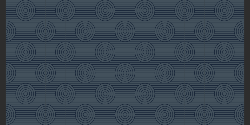 Geometrické kruhové motivy Geometrický vinylový koberec - TenStickers