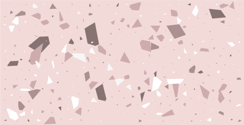 Růžový texturovaný kuchyňský vinylový koberec - TenStickers