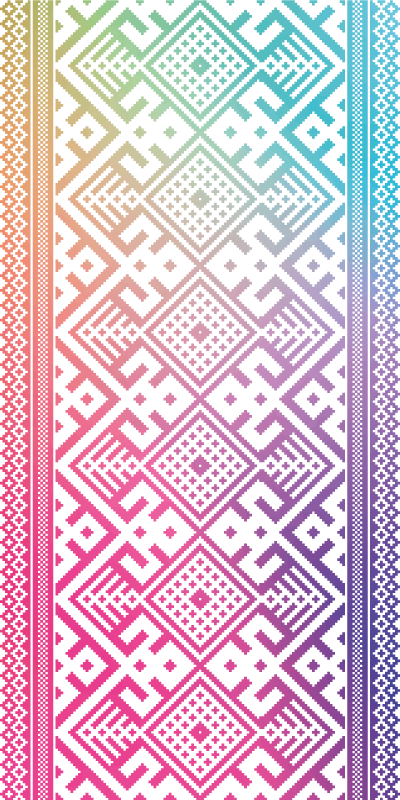 Geometrický herní čas Vinylový koberec pro děti - TenStickers