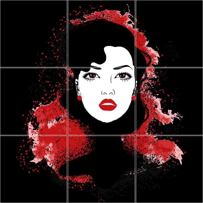 Obklad na zeď moderní koberec - TenStickers