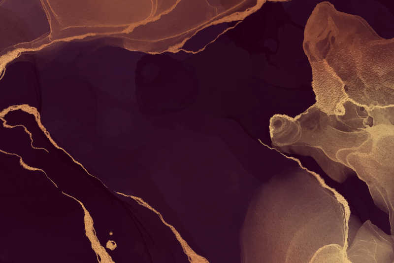 Zlatý abstraktní vinylový koberec pro domácí kancelář - TenStickers