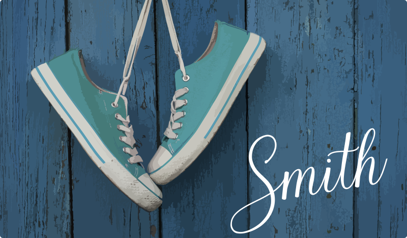 Personalizace tenisek Vinylový koberec s texturou - TenStickers